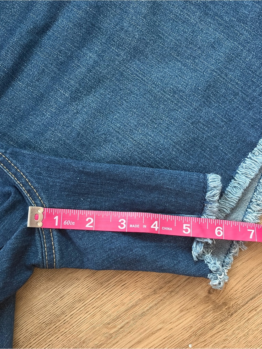 Just Be High-Rise Medium Wash 5” Denim Shorts - Picture 4 of 6